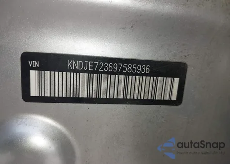 2009 Kia Sportage Lx V6 from USA, damaged, VIN KNDJE723697585936